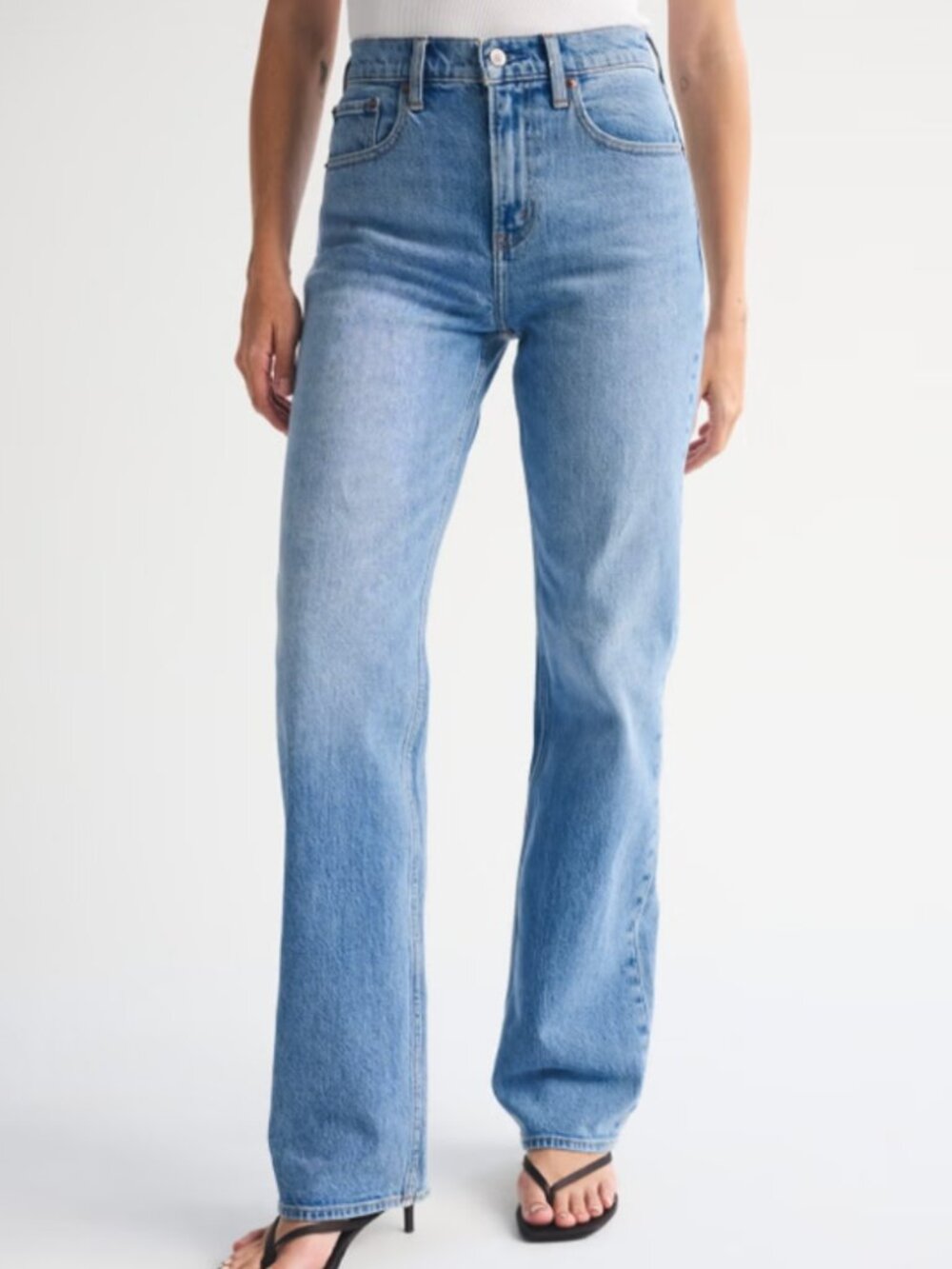 Abercrombie & Fitch The 90's Relaxed Jean High Rise - 25/0 Regular
